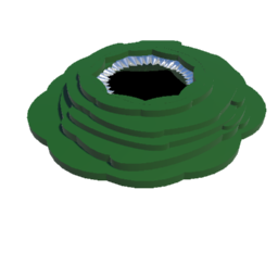 The Junkyard Vortex (Worm) Grass