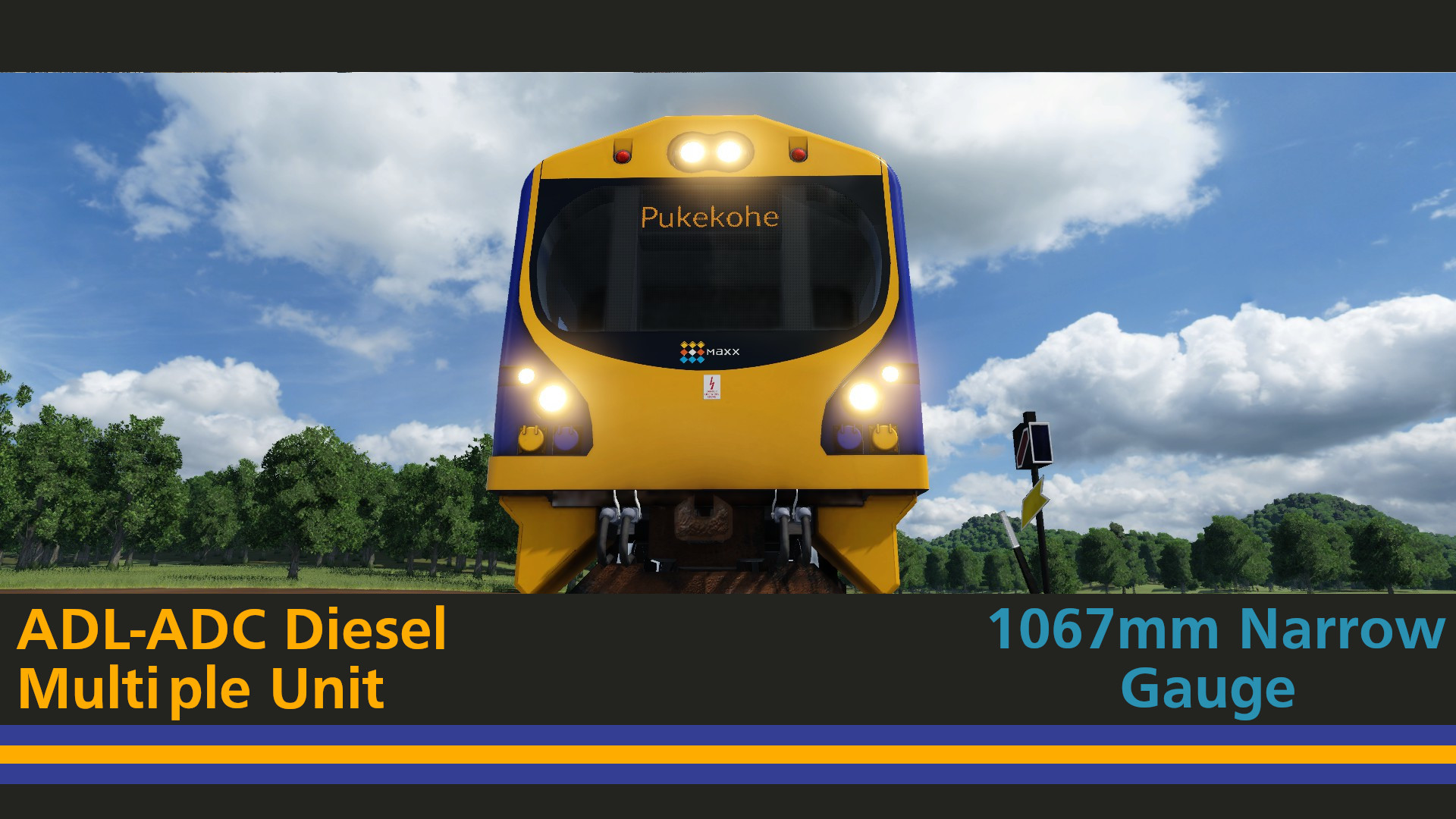 ADL Diesel Multiple Unit 1067mm Narrow Gauge