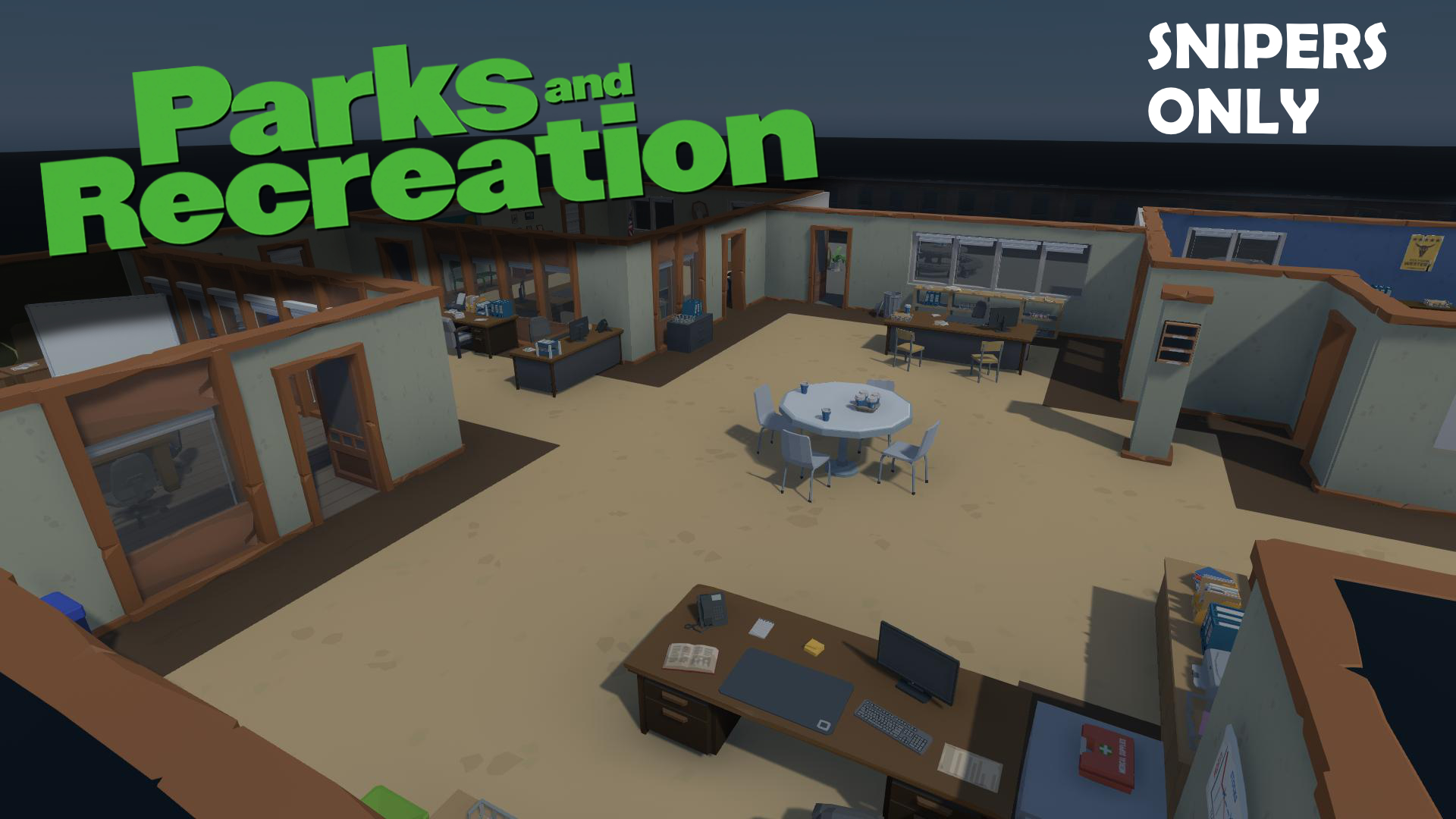 Parks and Recreation SNIPERS-ONLY [Minigame] Third Person Shooter