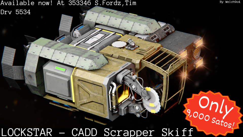 [LS] CADD-44 Skiff