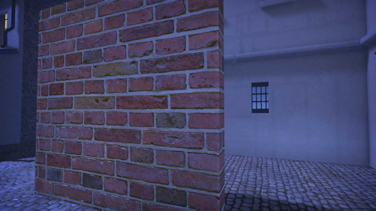 BRICK WALL  - 4 M X 4 M