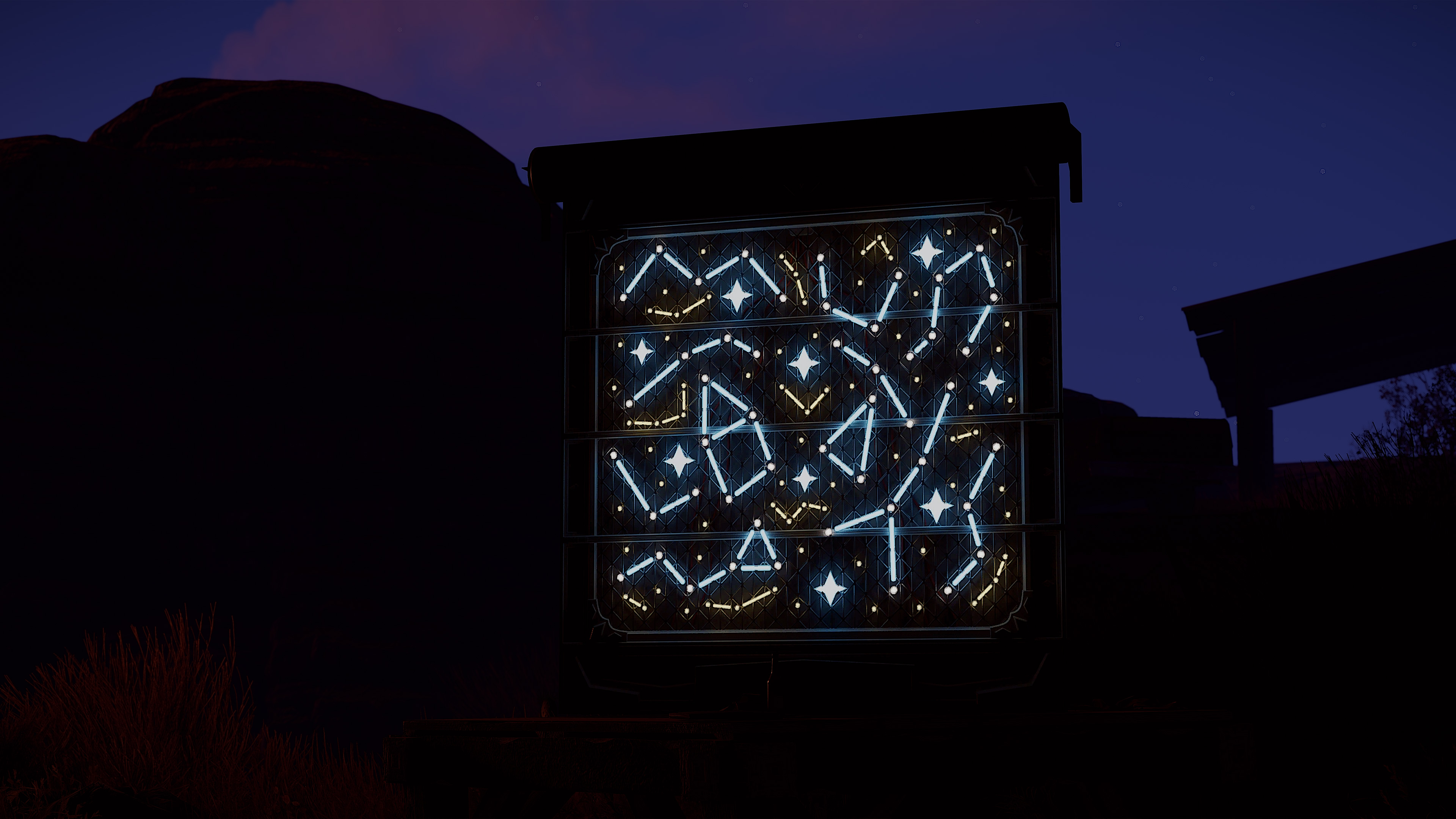 Constellations Garage Door