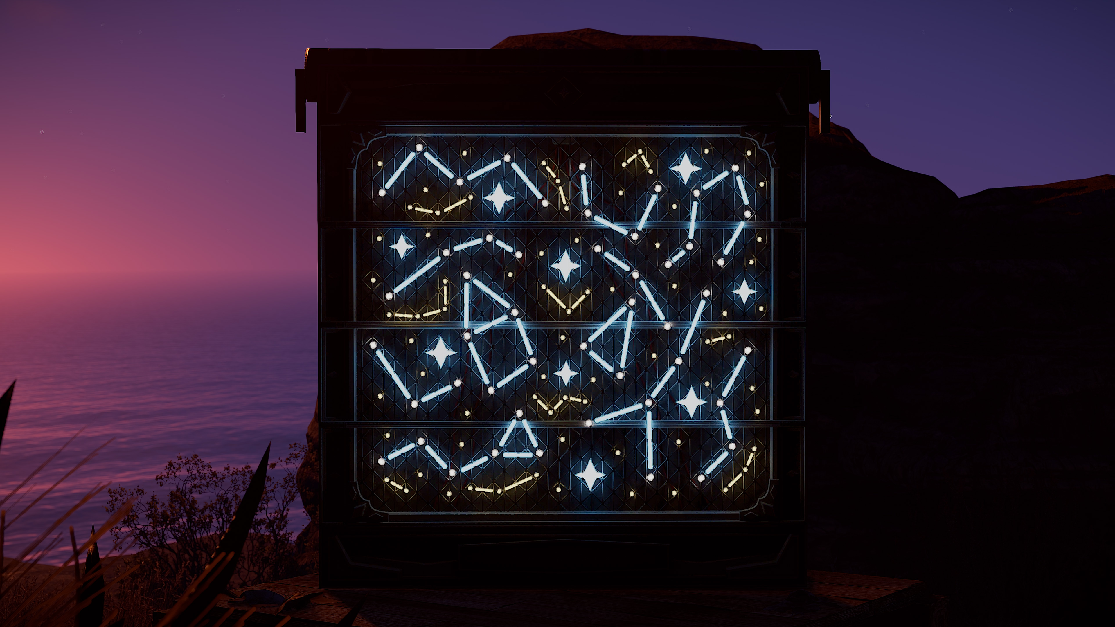 Constellations Garage Door