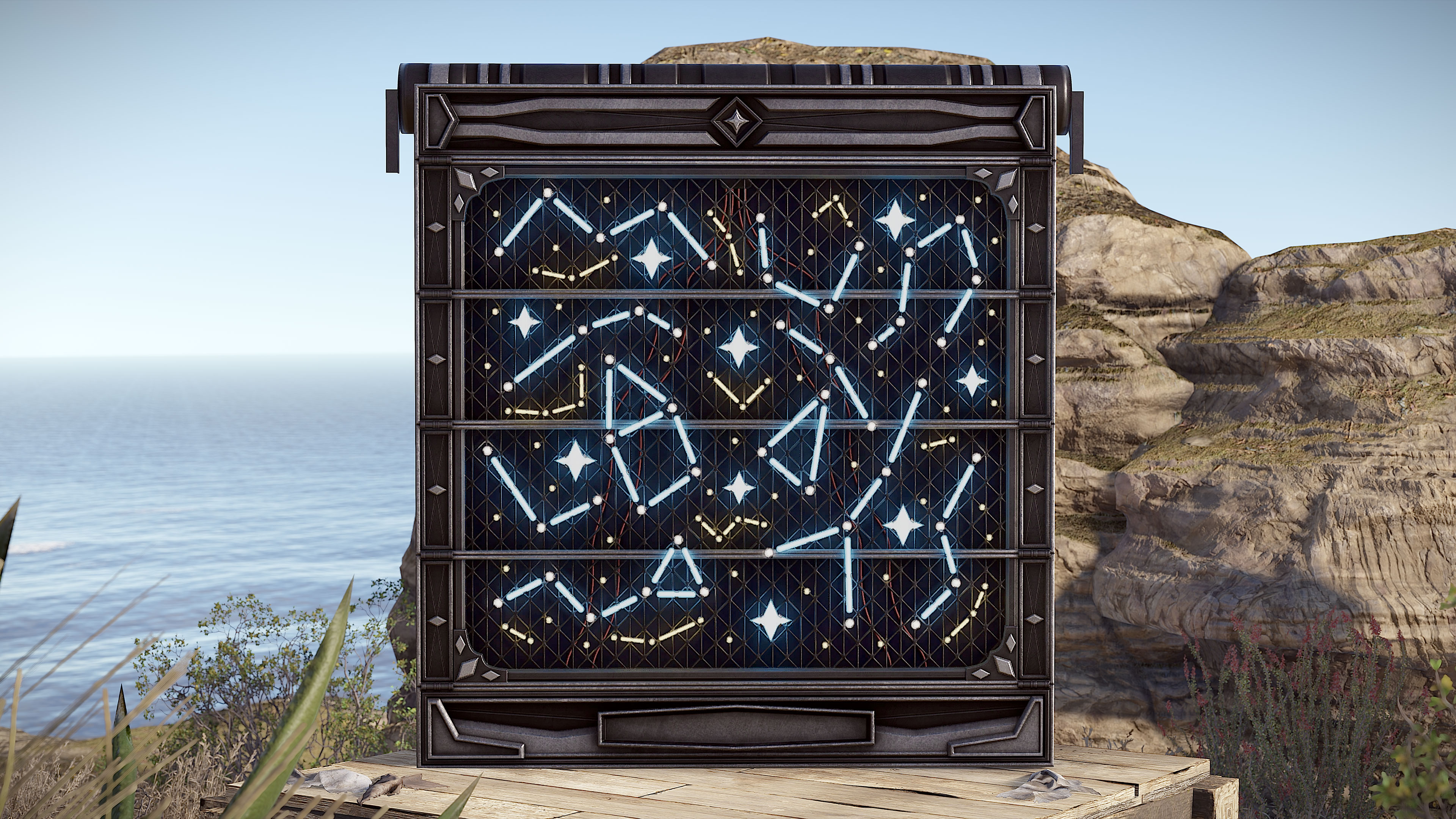 Constellations Garage Door