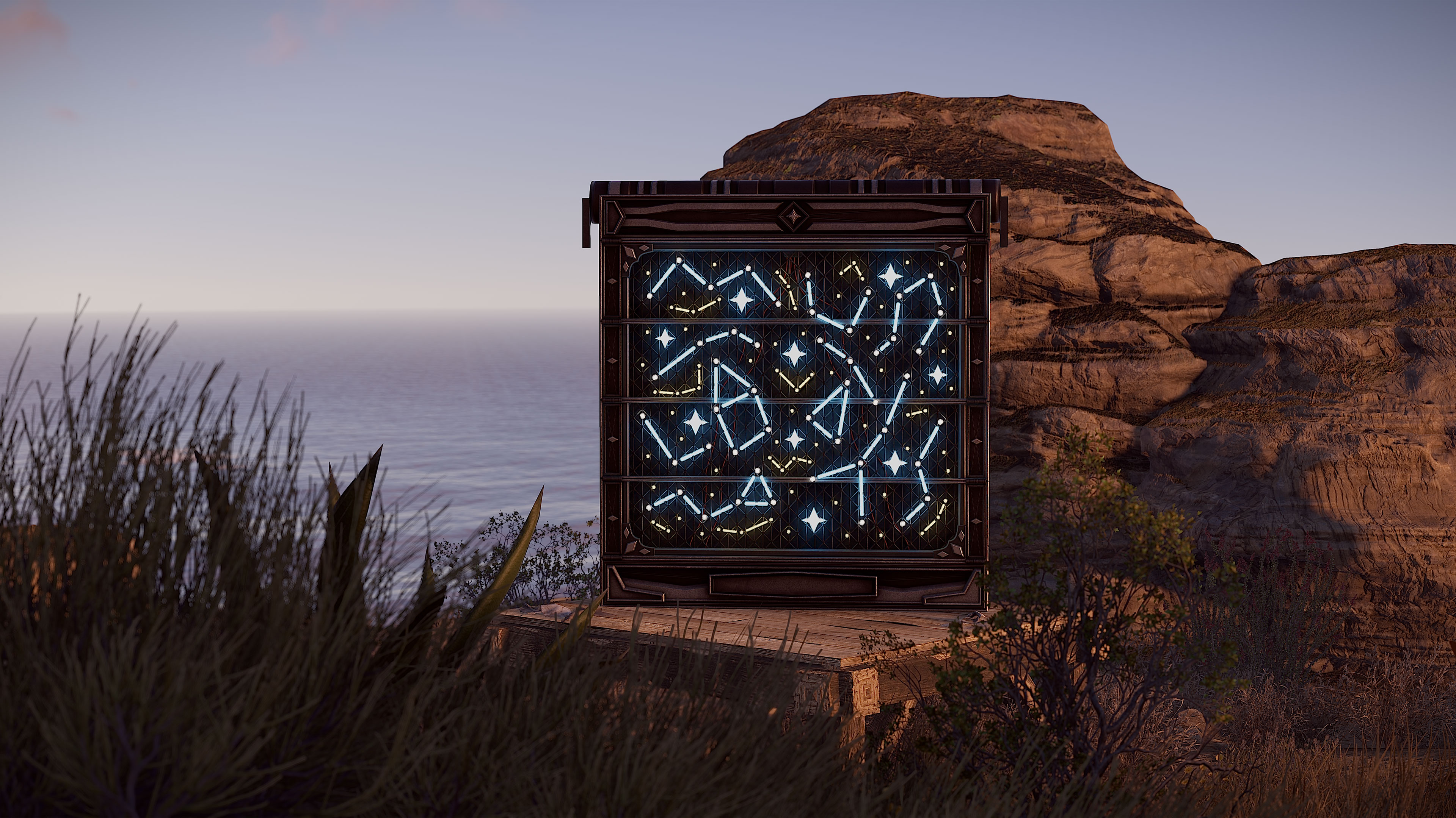 Constellations Garage Door