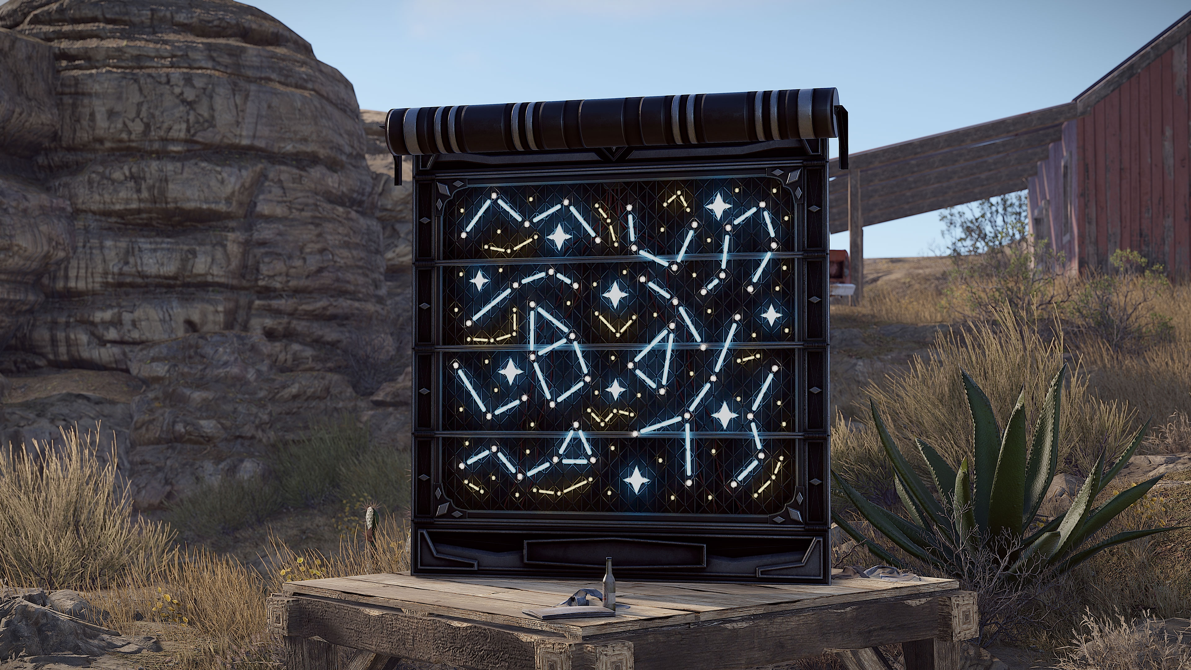 Constellations Garage Door