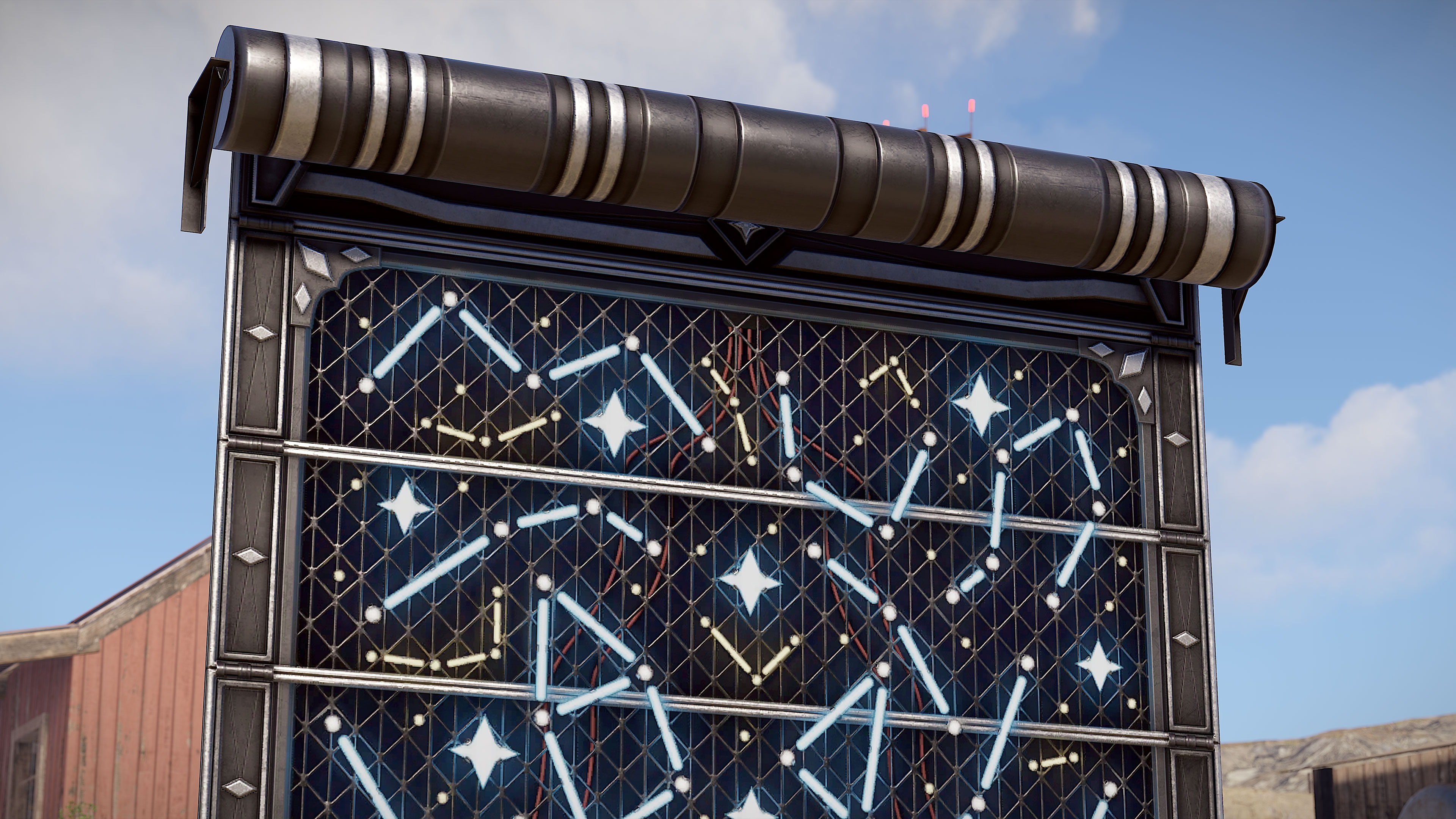 Constellations Garage Door