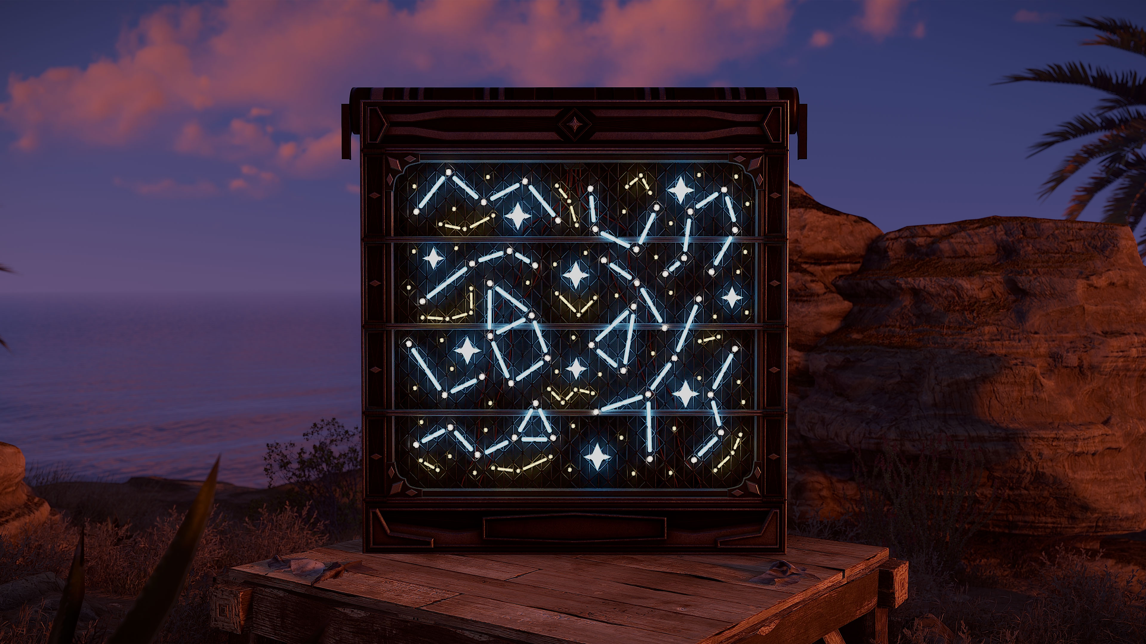 Constellations Garage Door