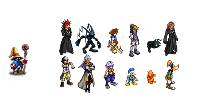 Kingdom Hearts + Vivi