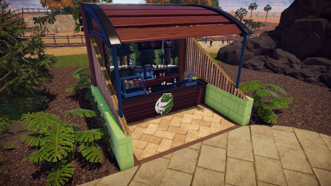 Small tropical shop