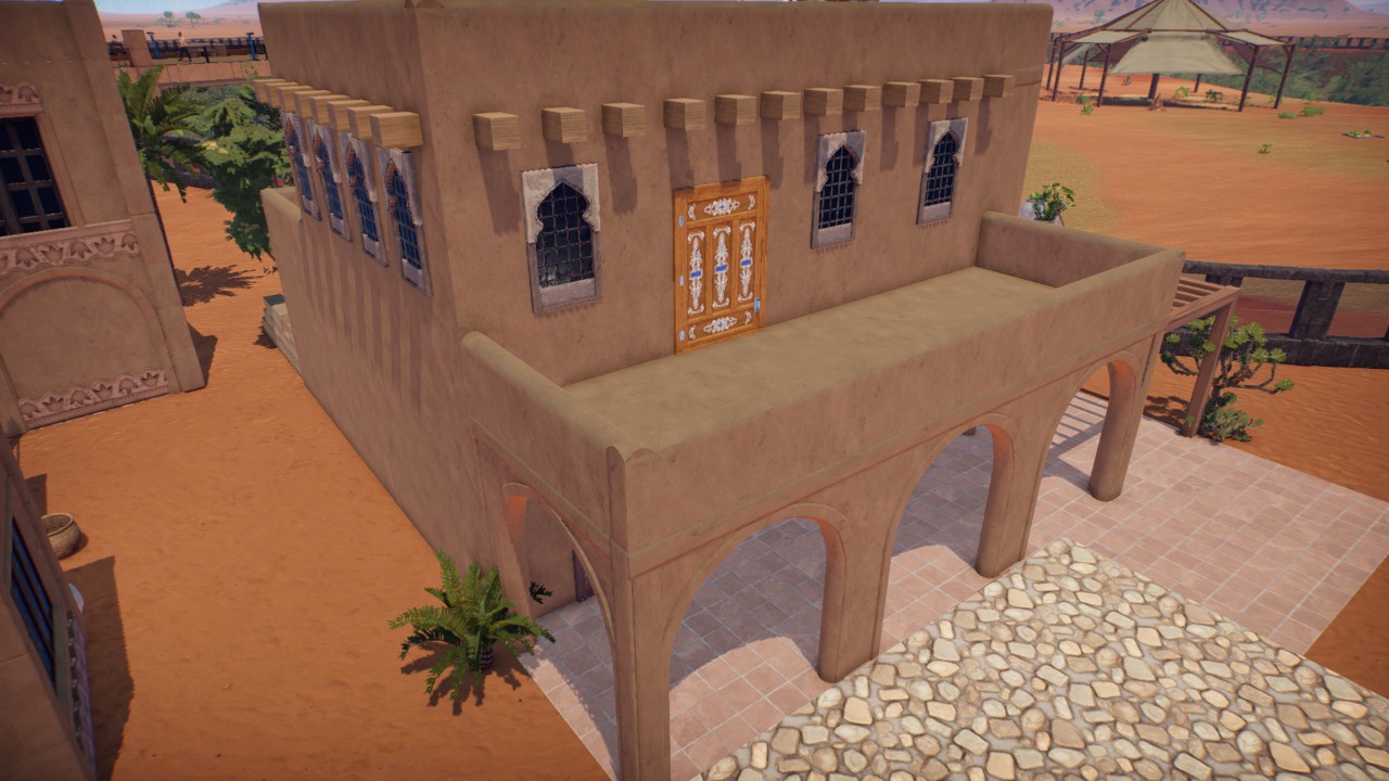 Decorative Building Arid
