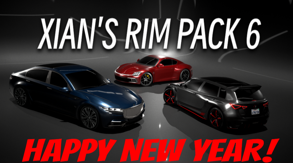 Xian's Modern Rims Pack 6