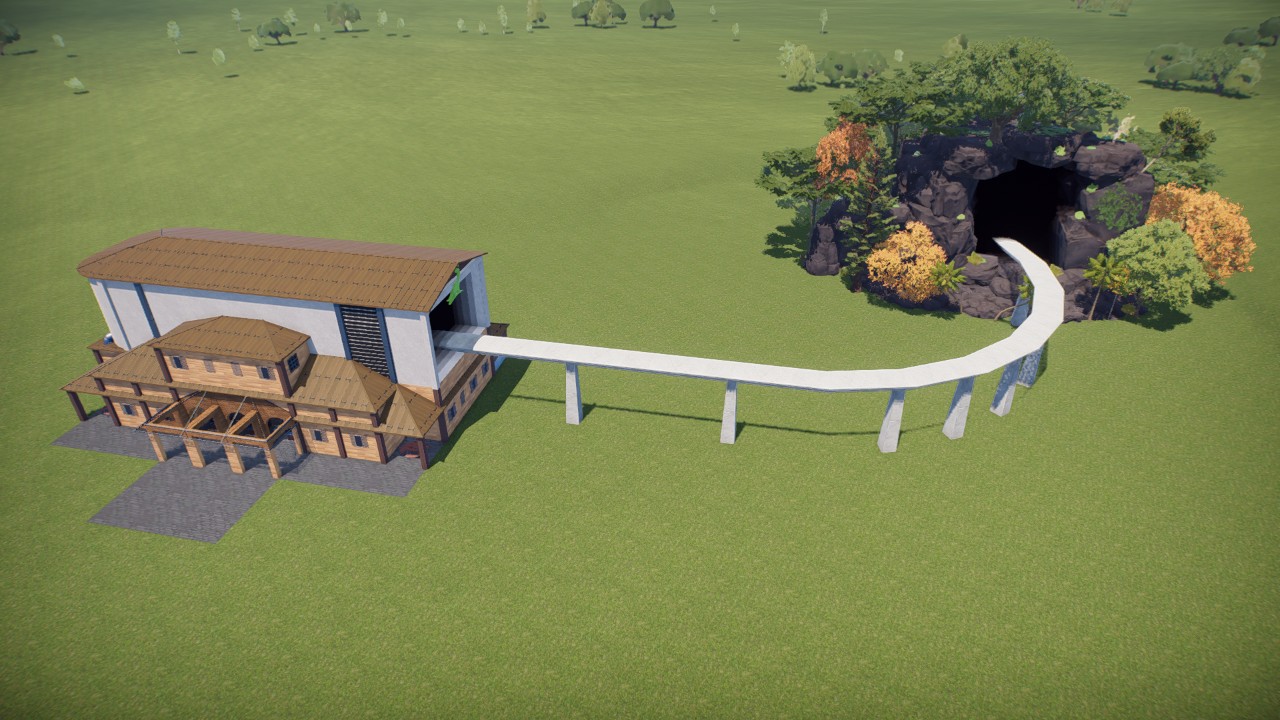Monorail entrance