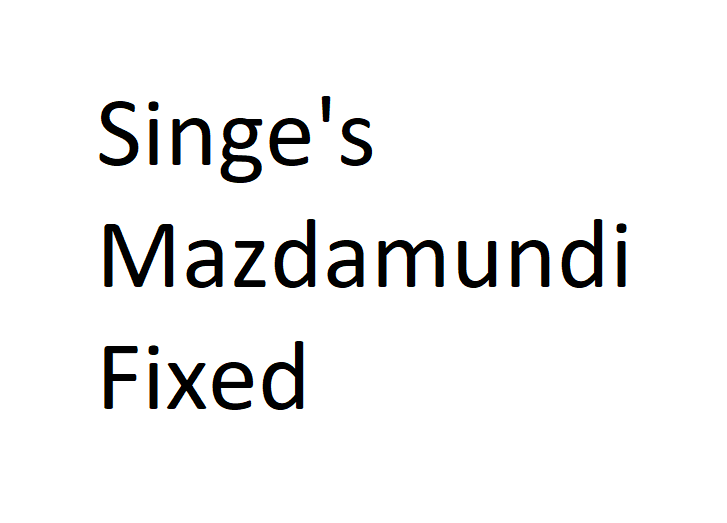 Singe's Mazdamundi immortal Temple Guard fix