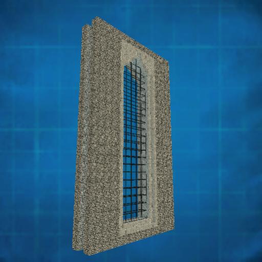 Tall Hall Window x3 deep