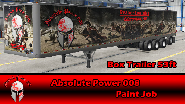 Absolute Power 008 Box Trailer 53ft