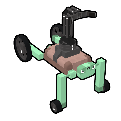 Turtbot - with some gear