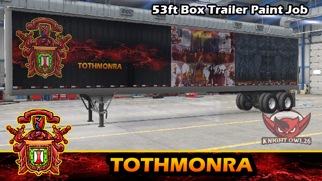 Tothmonra 53ft Box Trailer