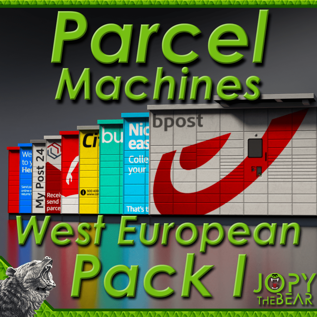Parcel Machines - West European Pack 1 preview