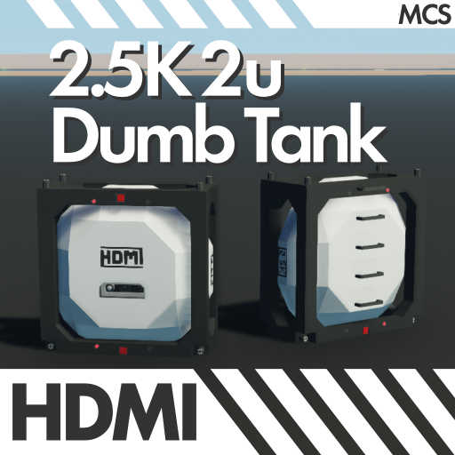 HDMI - 2.5k 2u Dumb Tank