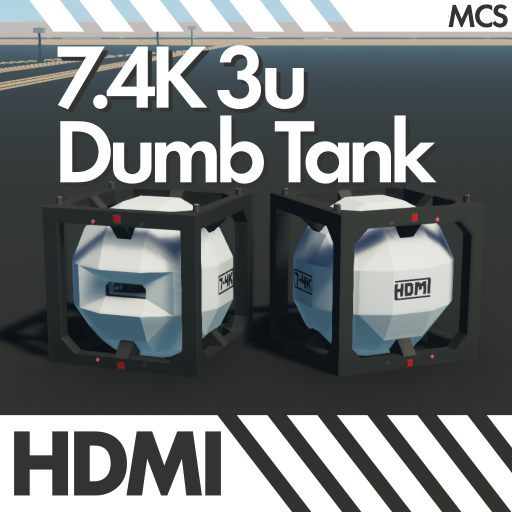 HDMI - 7.4k 3u Dumb Tank