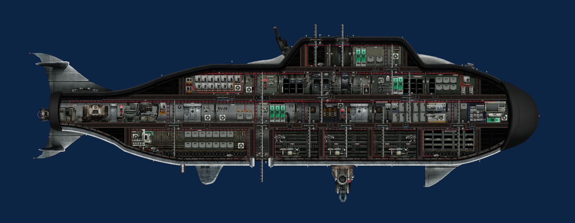 逆戟鲸2-改 – Barotrauma Mod