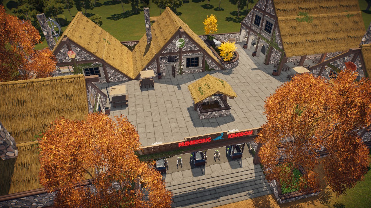 Gallic village Entrance