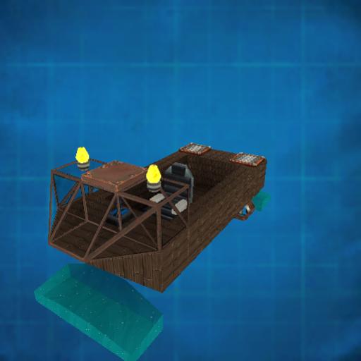 Kleines Motorboot