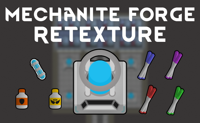 Mechanite Forge Retexture mod preview for RimWorld