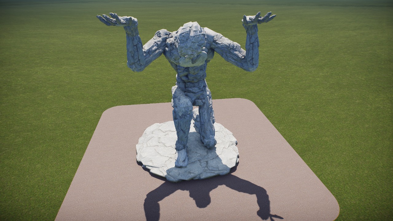 Atlas Statue