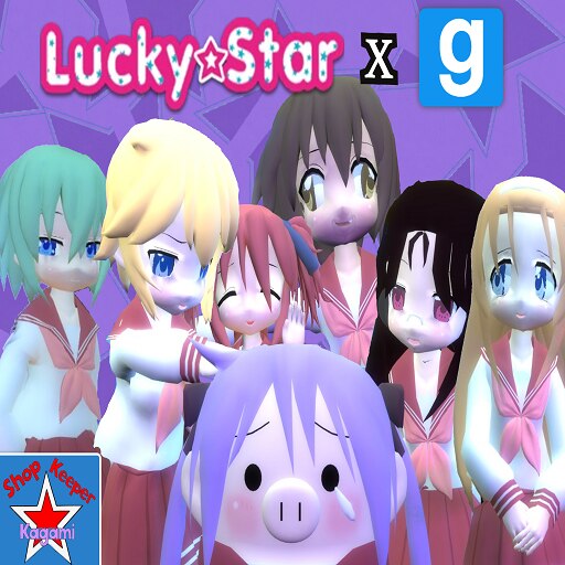 Εργαστήρι Steam::Lucky Star Model Pack 2