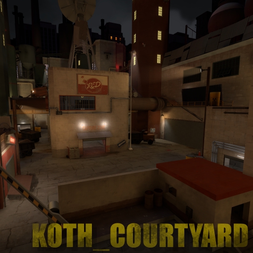 KOTH_Courtyard – Team Fortress 2 Mod