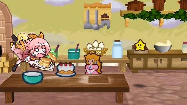 Paper Mario Peach Does Her Best for Sweet Blogger