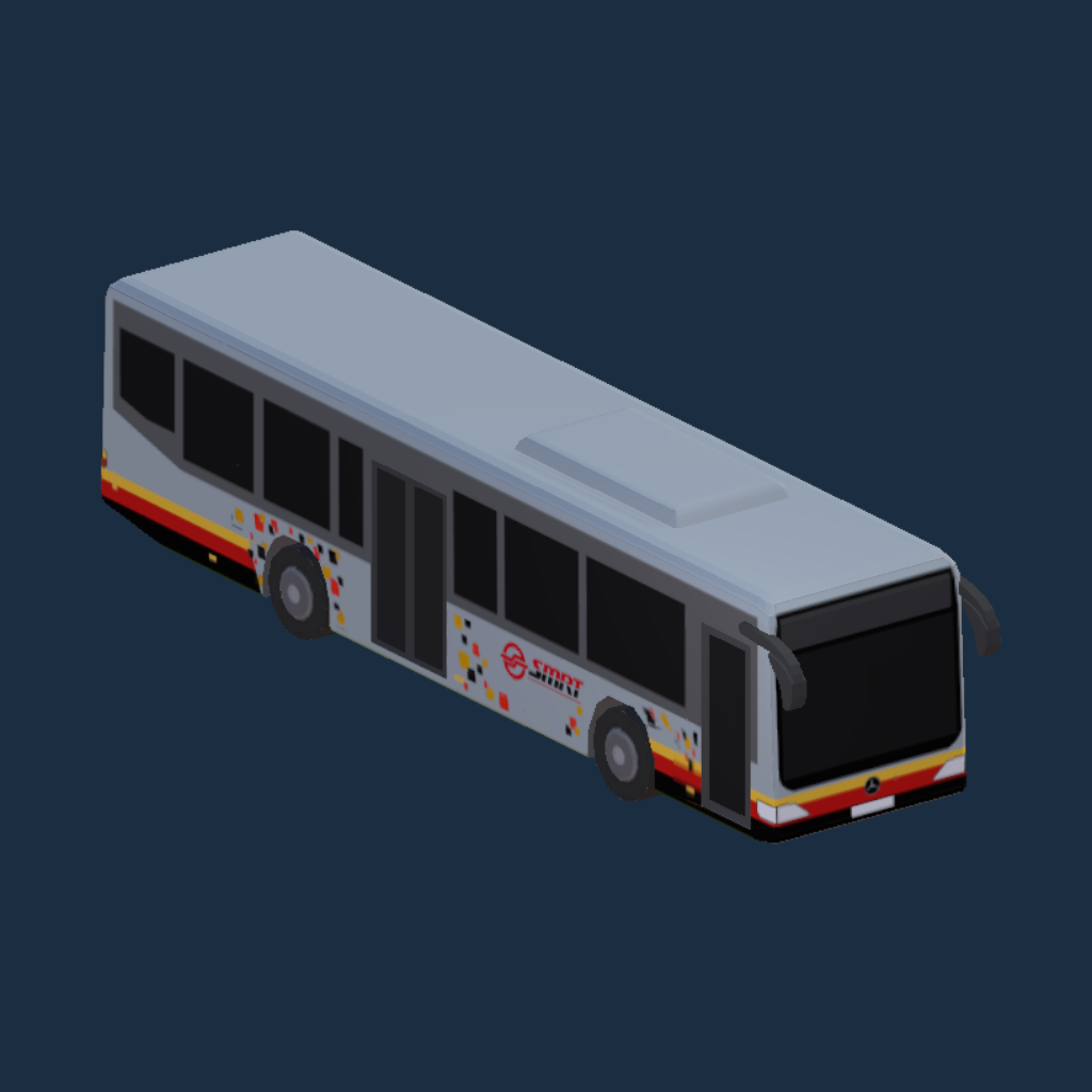SMRT Citaro O503 Silver