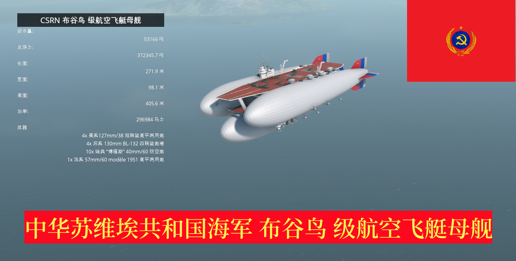 CSRN 布谷鸟 级航空飞艇母舰（空天母舰）