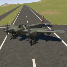De Havilland Mosquito B Mk IV Blockbuster 1.3 by Uncle T