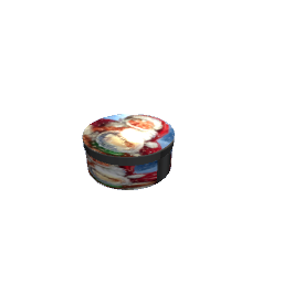 Christmas cookies in tin