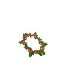 Christmas Holly Leaf table centerpiece preview