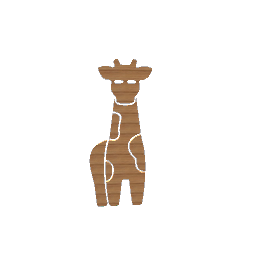 Giraffe wall art