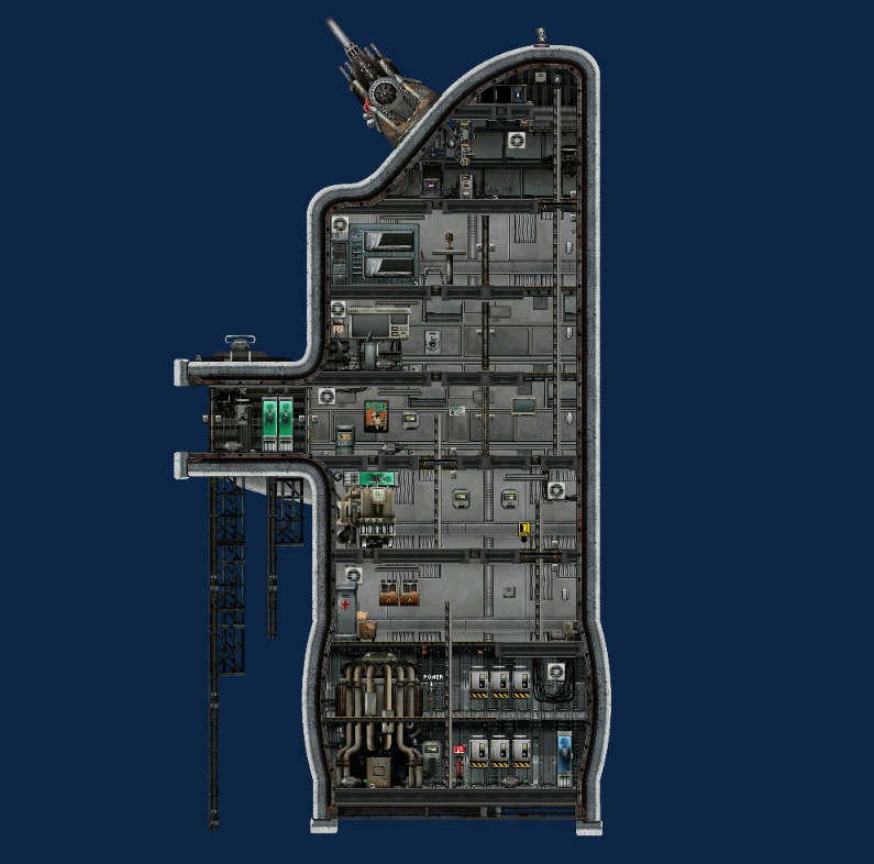 Aegis Station (Beacon Station) – Barotrauma Mod