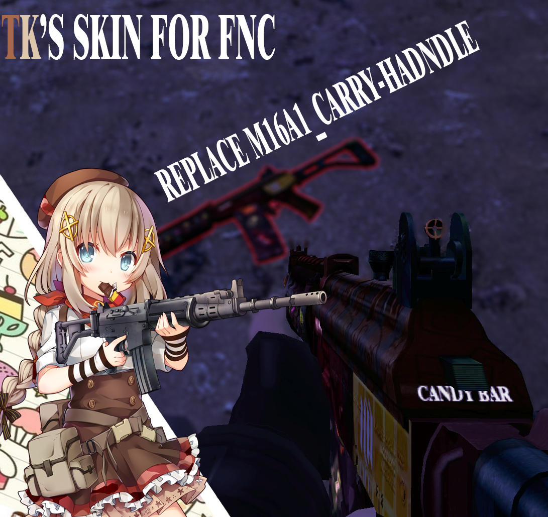 FNC Rifle for M16A1 carry handle[Tk's skin added]