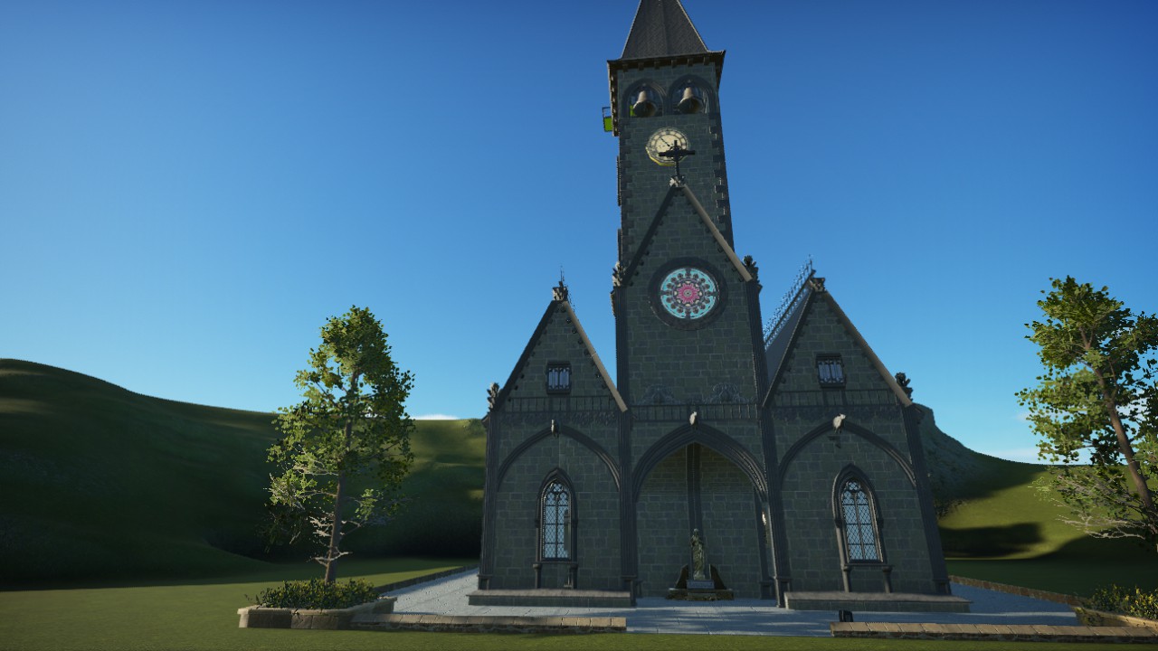 Grothem church (free fall)