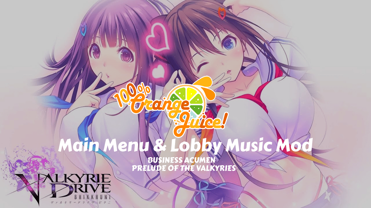 Valkyrie Drive -Bhikkhuni- Menu Music & Shop Music for OJ main menu music & Lobby Music