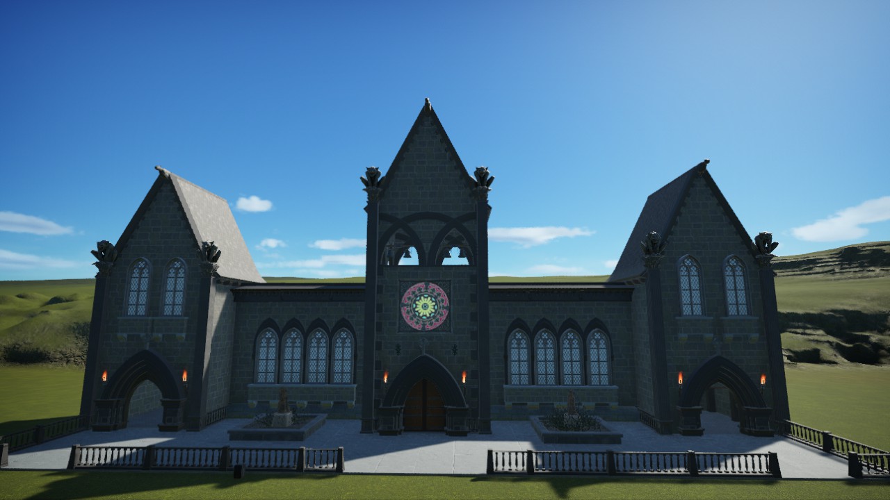 the monastery