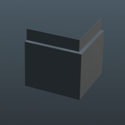 sZ - Wall Fill Splashback Corner