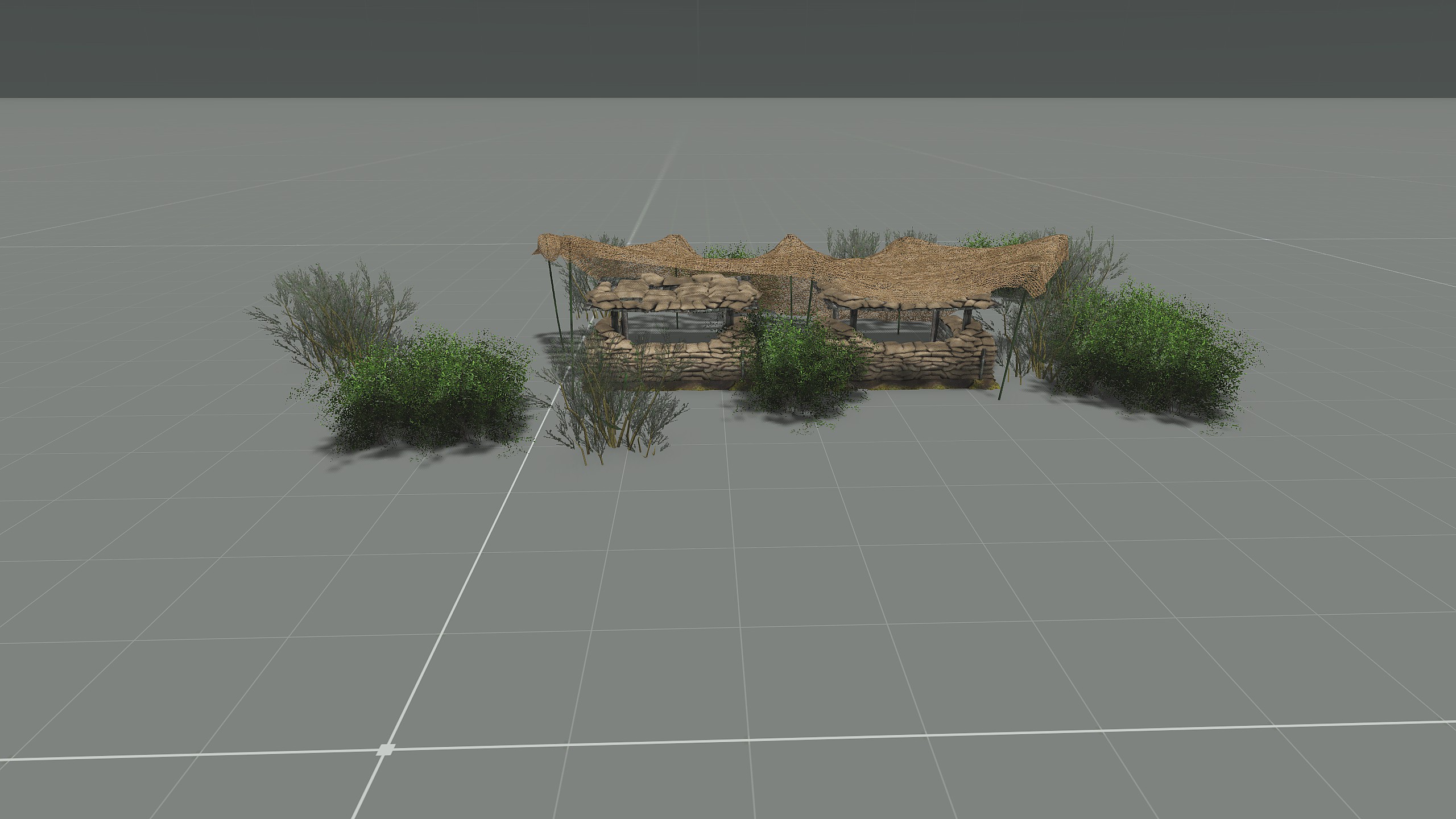 [11th AMB] desert medium camo bunker