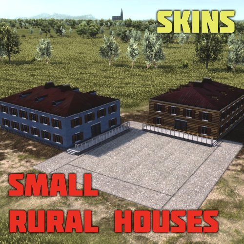 Small Rural House Skins