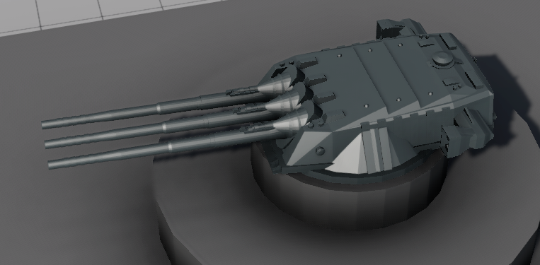 JAP-610mmL45X3，日系三联610mm45倍炮