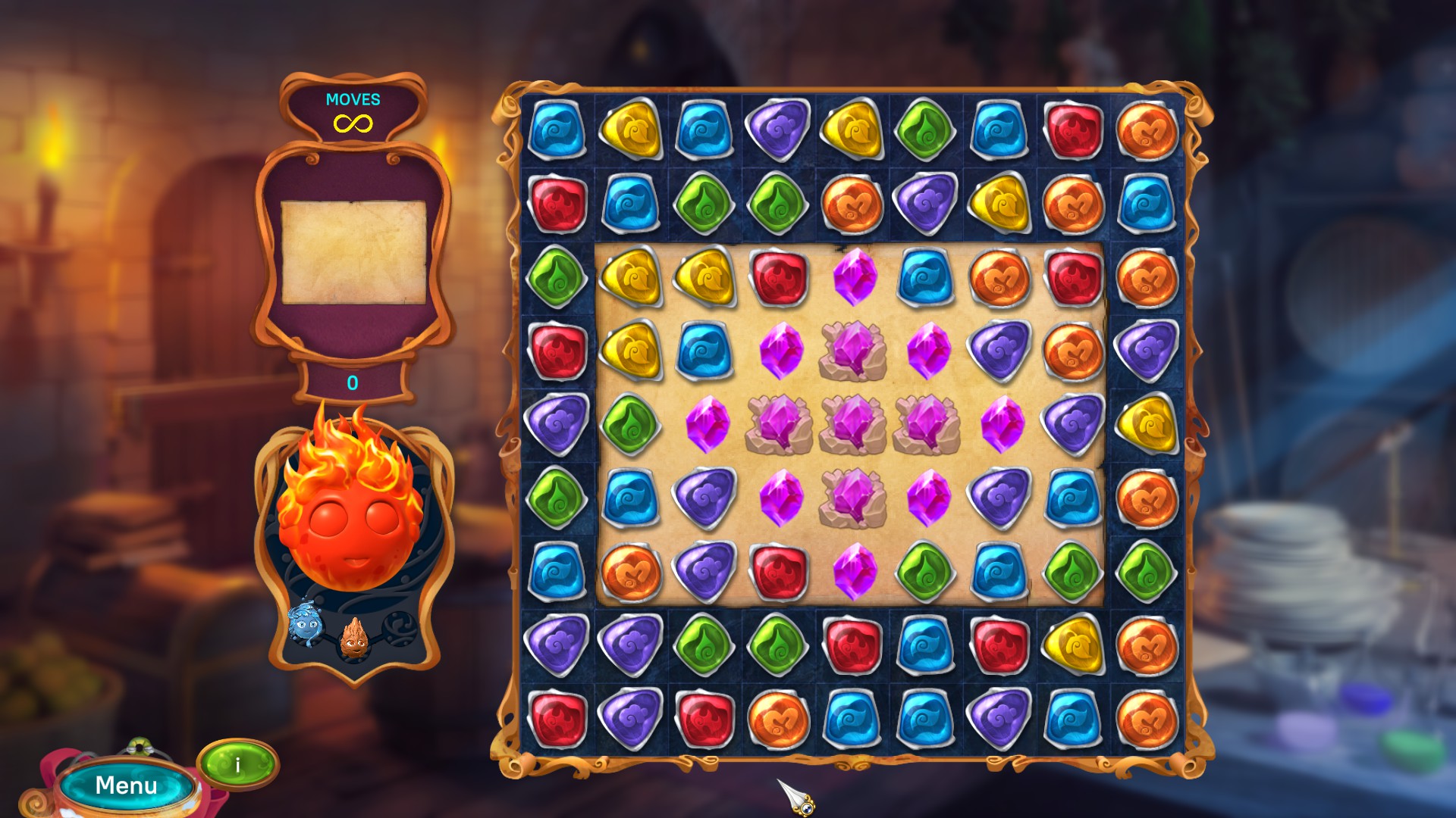 Геймплей The Snow Fable: Mystery of the Flame