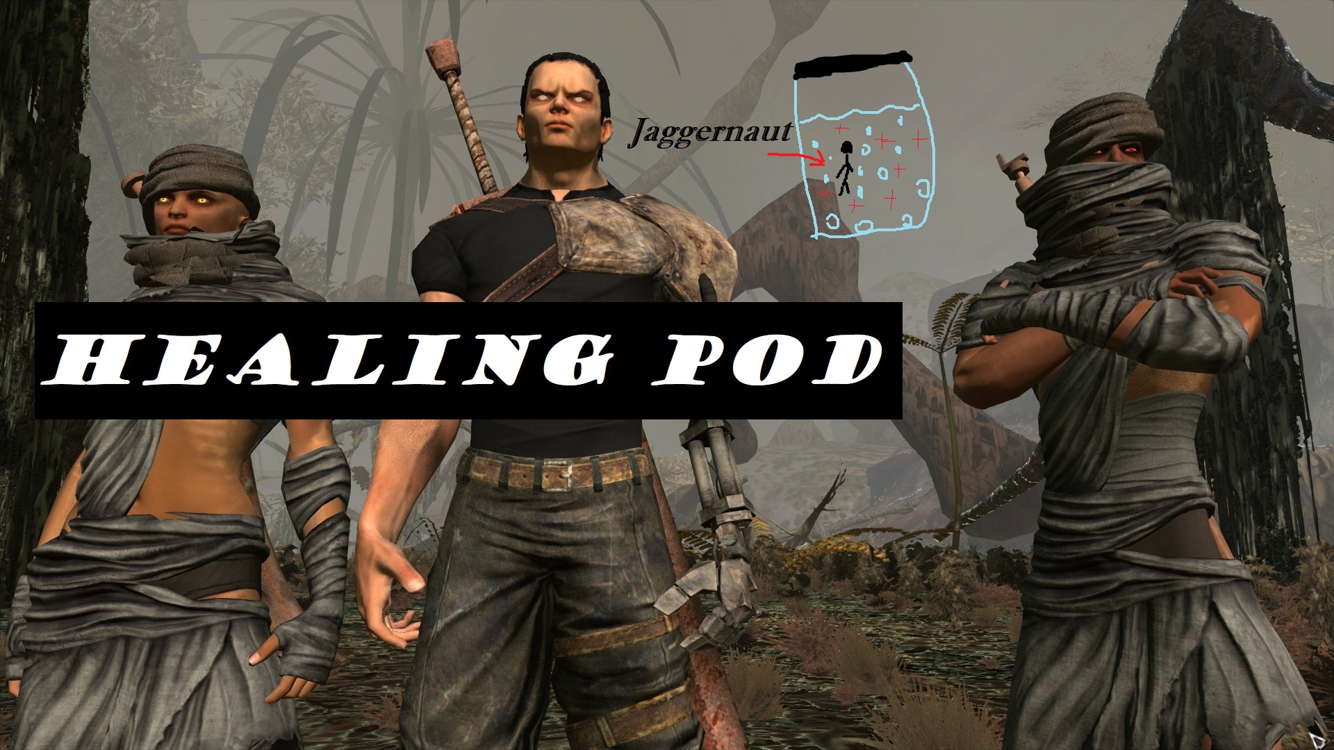 The Juggernaut + Healing Pod patch